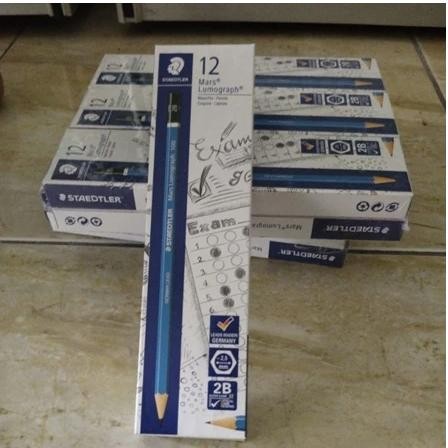 

Terlaris Promo Pensil Staedtler 2B Pensil Ujian Per Pack 12Pcs Termurah