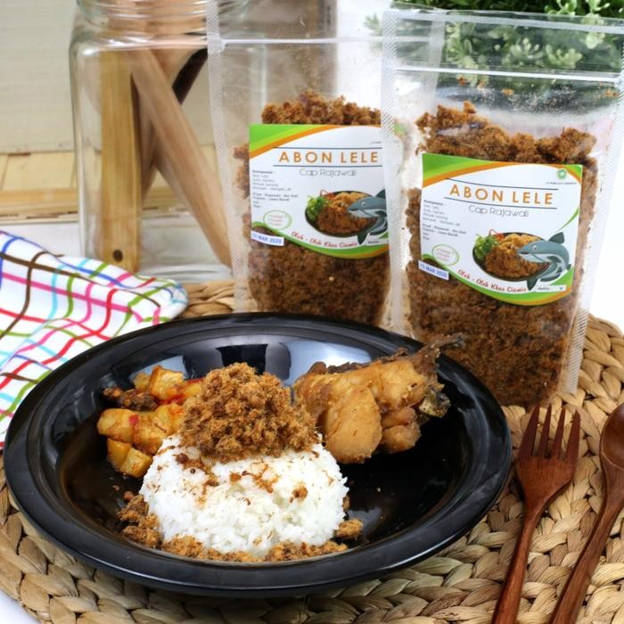 

Terbaru Abon Lele 250gr Asli Halal Cap Rajawali Ibu Iloh Ready