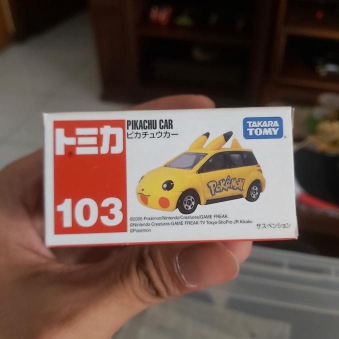Tomica 103 Pikachu Car 2008