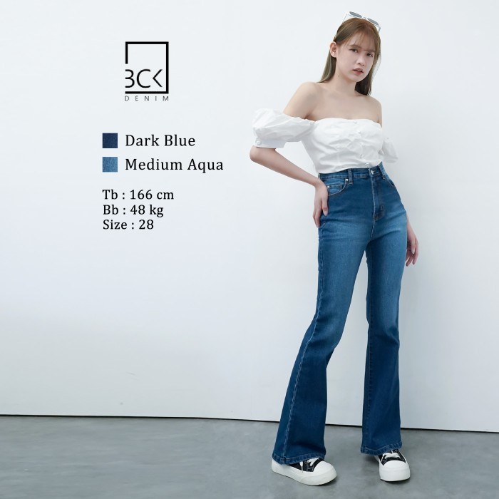 Bck-Celana Jeans Cutbray Wanita Cutbray Meizy