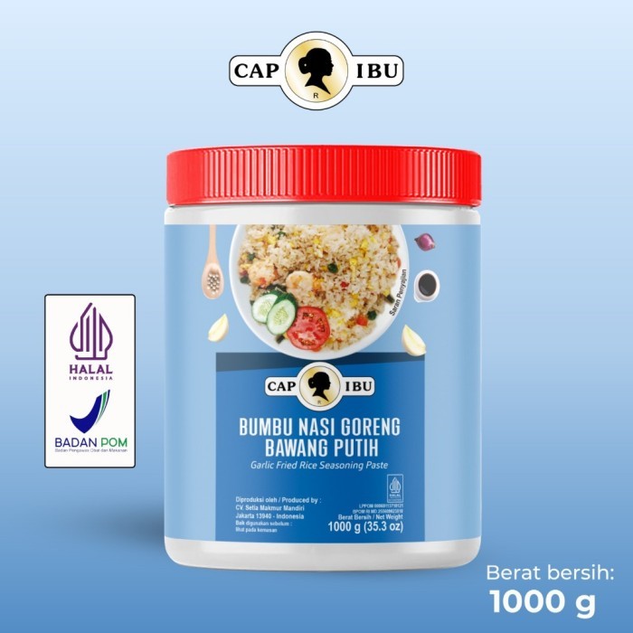 

Sale Cap Ibu Bumbu Nasi Goreng Bawang Putih Pot 1000Gr