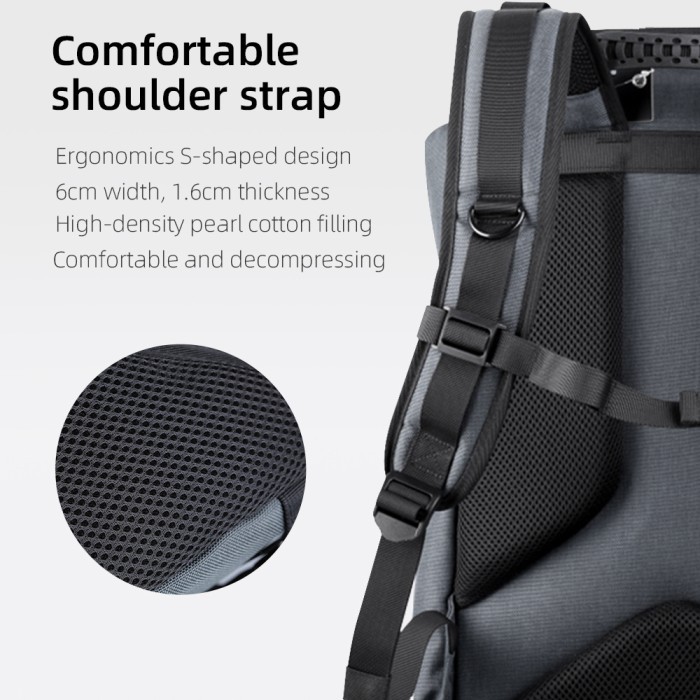 KNF Concept 25L Tas Multifunctional Backpack Waterproof Photography