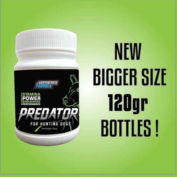 Vitamin Penambah Stamina anjing PREDATOR by Aesthetics Formula!