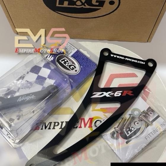 R&G Hanger Knalpot ZX6R ZX6 R ZX 636 ZX636 Gantungan Pegangan Exhaust Terlaris