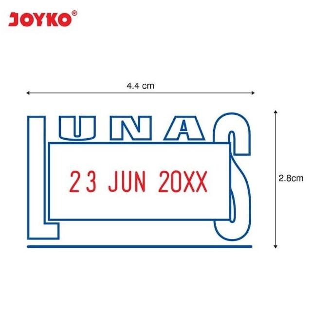 

Date Stamp / Stempel Tanggal Joyko S-71 (Lunas) / Self Inking