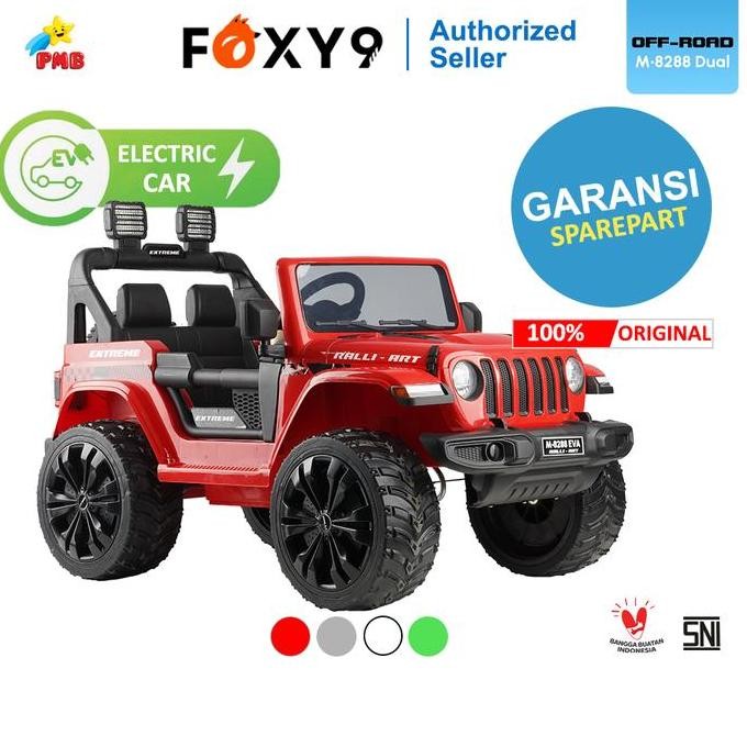 Mobil Aki Anak PMB M8288 OFFROAD Mainan Mobil Mobilan Remot