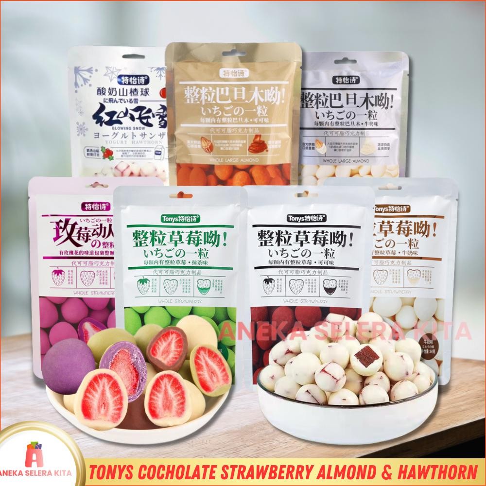 

PL30 ANEKA Cemilan Coklat Stroberi/Tonys Strawberry Chocolate Viral