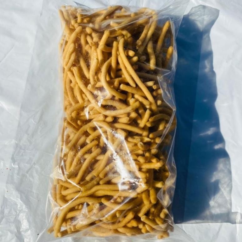 

se-7 SOS - 500 Gram Stik Bawang Renyah Gurih Enak Rasa Original Bawang Sale