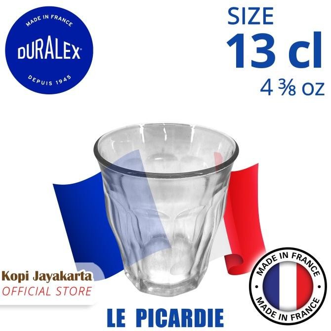 Terlaris Gelas Kopi Duralex Picardie Tumbler Piccolo Latte Cup 13 Cl 130 Ml Ready Stok