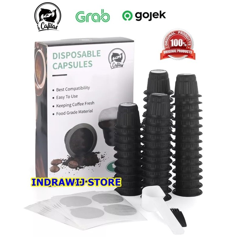 ICAFILAS NESPRESSO CAPSULE DISPOSABLE COFFEE POD KAPSUL KOPI