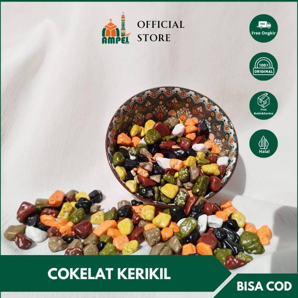 

g-24 Cokelat Kerikil Premium 250gr Mood Booster Khas Turki Kualitas Premium Untuk Oleh-oleh Haji & Umroh Murah