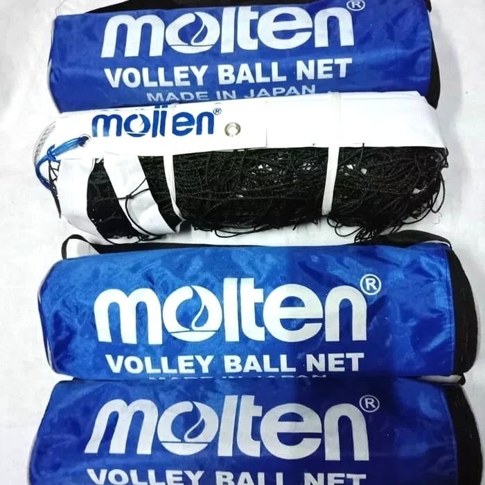 net voly voli volley ball jaring net voli standar molten free tas [kualitas terbaik]
