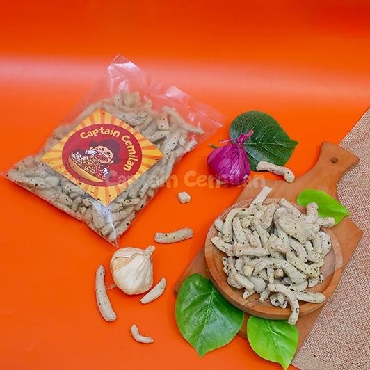 

tre-57 500gram Basreng Stik Original Asin Gurih Daun Jeruk renyah kriuk baso goreng rempah Captain Cemilan cemilan snack snack kiloan Termurah
