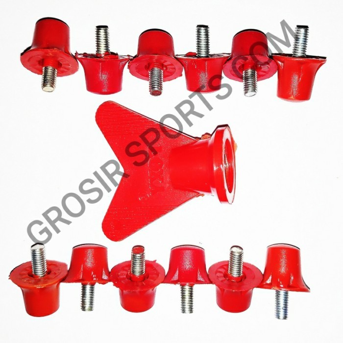 [Spesial Ramadhan Big Sale] Pul Drat Sepatu Sepak Bola / Studs Replacement 1Set = 12Pcs + Kunci Best