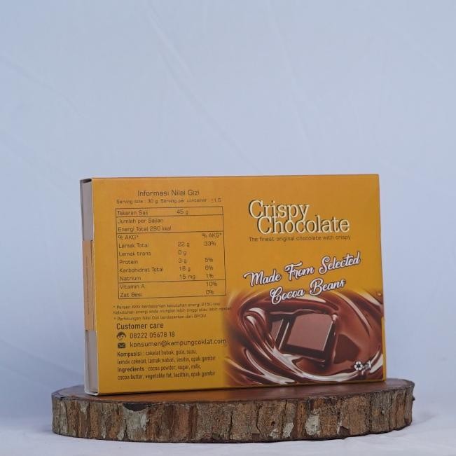 

we-53 COKLAT BOX CRISPY 100GR - KAMPUNG COKLAT Viral
