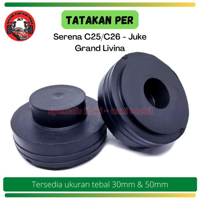 Karet Peninggi Tatakan Bantalan Ganjelan Per Keong Belakang Grand Livina Juke Serena C25 / C26