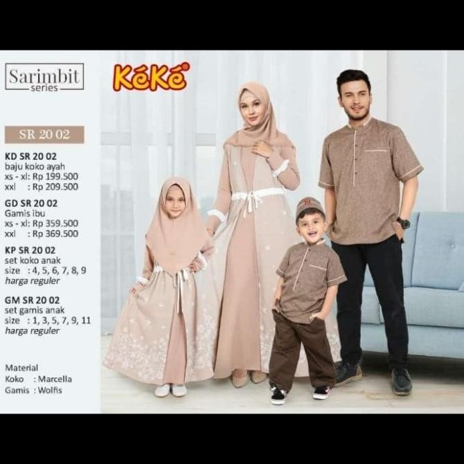 New Sarimbit Keke Sr 20 02 Coklat Berkualitas