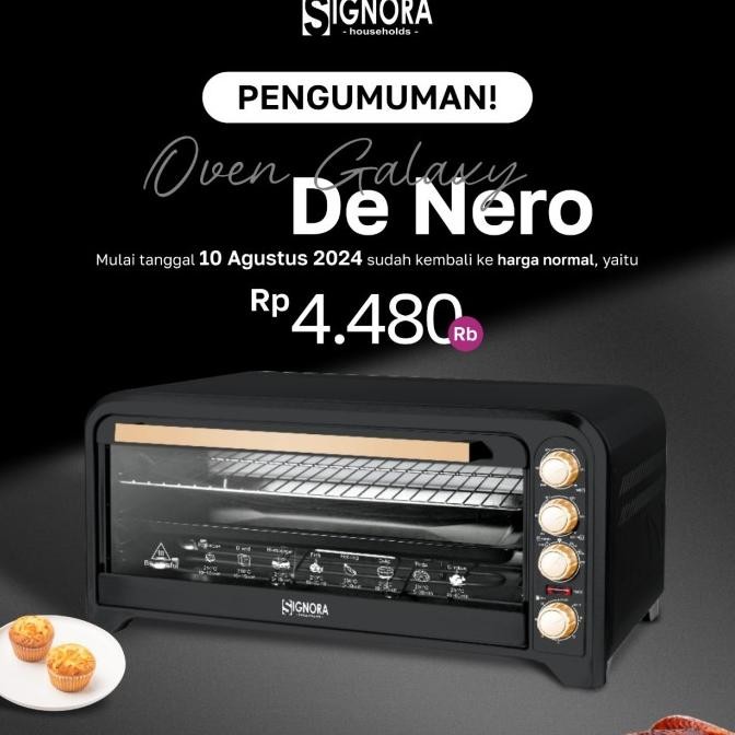 Best Seller Oven Signora Galaxy De Nero Terbaik