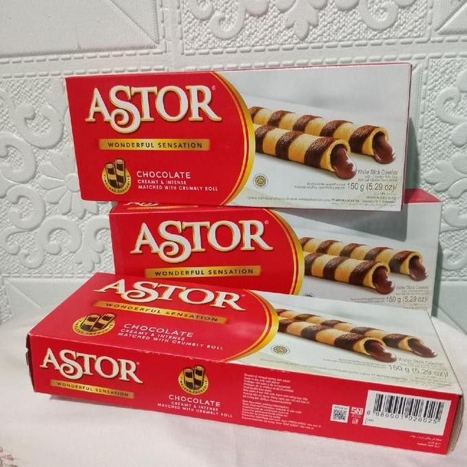 

Astor Stick Coklat .Paket 3Box Netto @150G ,Cemilan Original