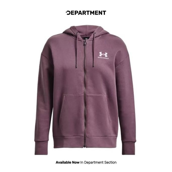 Jaket Wanita UNDER ARMOUR ESSENTIAL FLEECE FZ 1379474500 ORIGINAL
