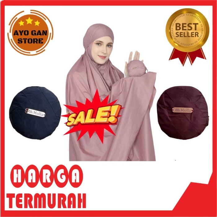 mukena travel mini parasut alf by alif