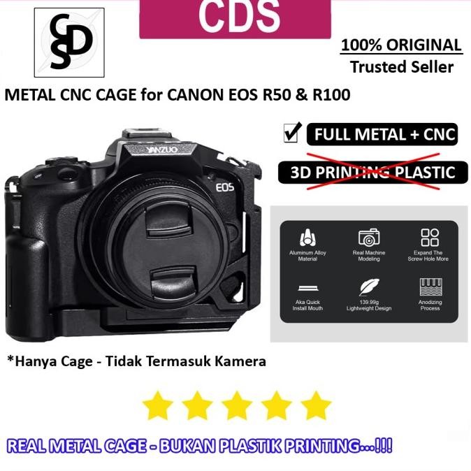 Universal Camera Cage Rig For Canon Eos R50 & Eos R100 - Rabbit Cage Canon R50 R100 - Video Monitor 