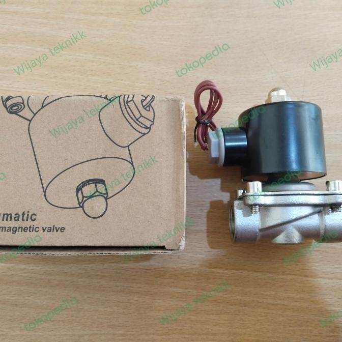 Promo Selenoid Valve Ss 304 2 Inch Selenoid Ss 2" Solenoid Valve 2"Stainless
