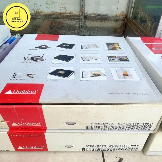 Murah Unibind Steel Back-160-190P Asli