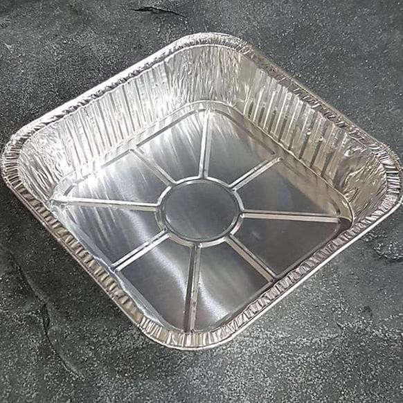 Sale Now Tray Ox1400 / K1452 Isi 10 Pc Cetakan Kue Aluminium Foil Kotak 20 X 20 Original