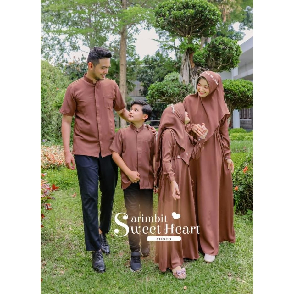 New Sarimbit Sweet Heart Color Choco Limited Edition