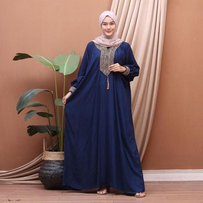 Gamis Arab Renda Jumbo Gamis Rayon Polos Promo Terbatas