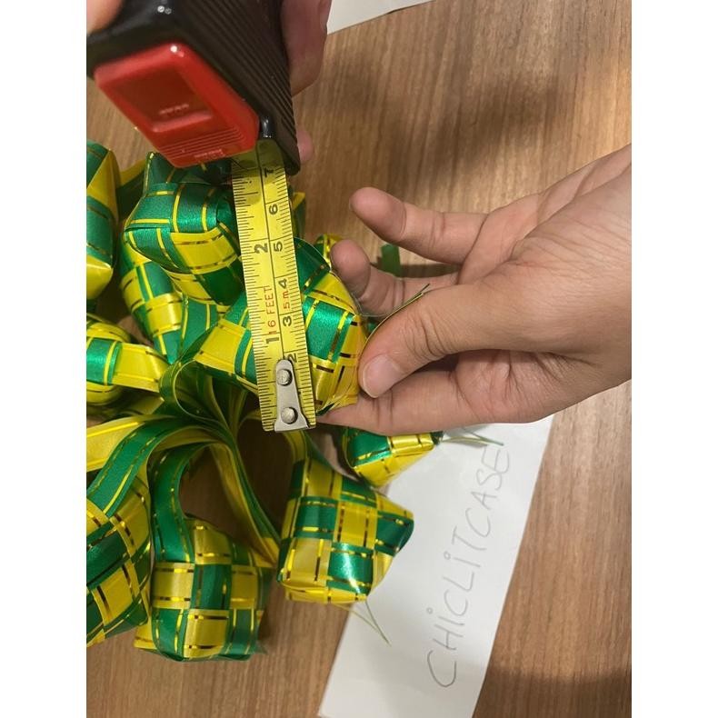 

Hiasan Plastik Pita Ketupat/Parcel Lebaran/1 Lusin 12 Pcs D Promo Puncak