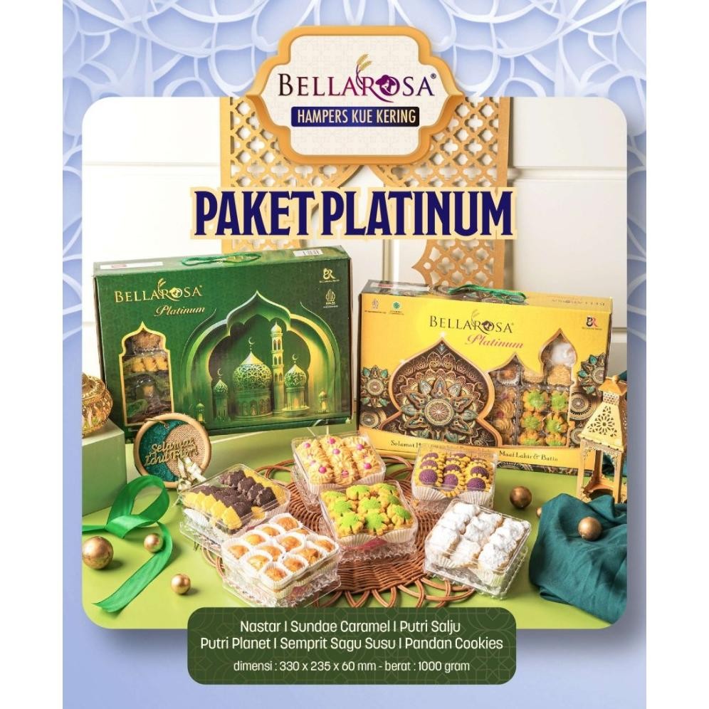 

Parsel Ramadan Paket Platinum Bellarosa Paket Kue Kering Terlaris! Produk Ini Banyak Dicari