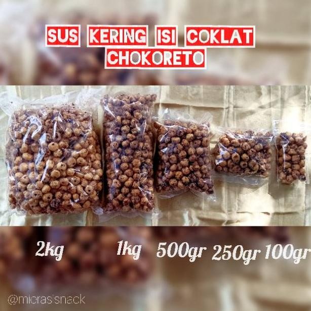 

Soes Kering Coklat Chokoreto 2Kg | Cemilan Manis Sus | Snack Kiloan Murah Enak | Makanan Ringan Flash Sale! Diskon Hingga 70%