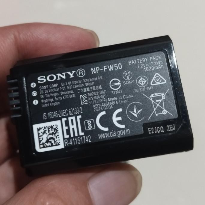 Batre Original Np-Fw50 Sony New Stok