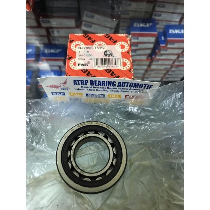 CYLINDRICAL ROLLER BEARING NJ 205 E TVP2 FAG ORIGINAL 25X52X15