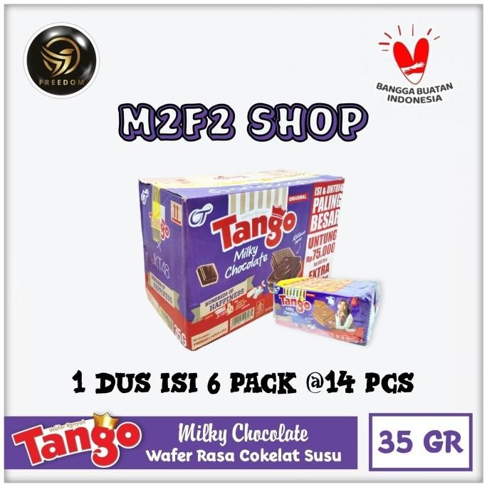 

Trend TangoWaferMilkyChocolateBiteSize|Cokelat Susu - 39 Gr (Karton) Stok Terbatas