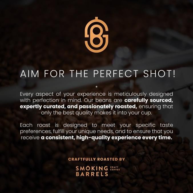 

ARABICA 1KG - Dark Roast Biji Kopi Bahan Es Kopi Susu- Smoking Barrels [terbaik]
