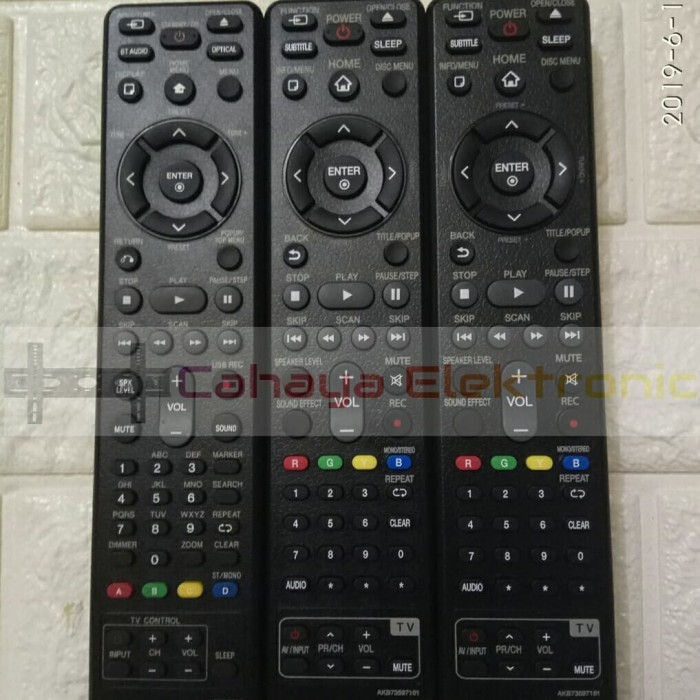 TERLARIS Remot Original DVD Home Teater LG