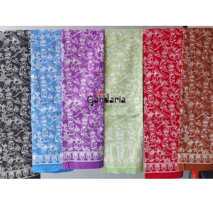 Gandaria Batik Betawi Kain Batik Cap Asli - Motif Tari Yapong