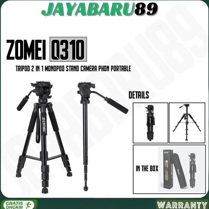 Tripod Zomei Q310 Monopod New Stok