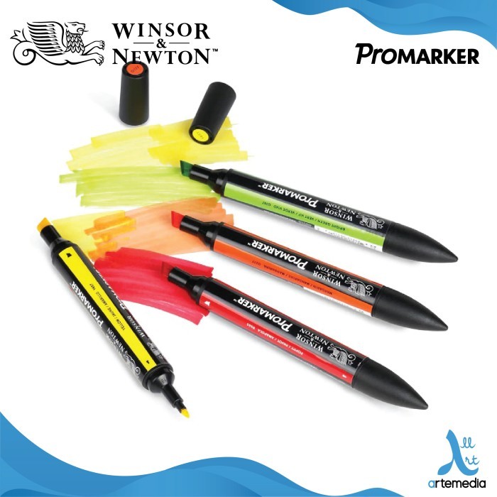 

MARKER WINSOR & NEWTON PROMARKER MANGA SET 12 DUAL POINT PENA KUAS