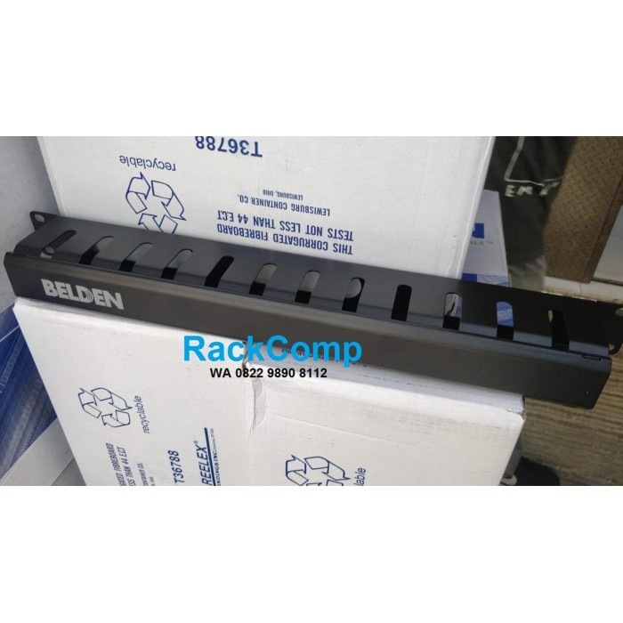 

BERGARANSI BELDEN WIRE MANAGEMENT 1U / MANAGEMENT CABLE / WIRING MANAGEMENT 1U