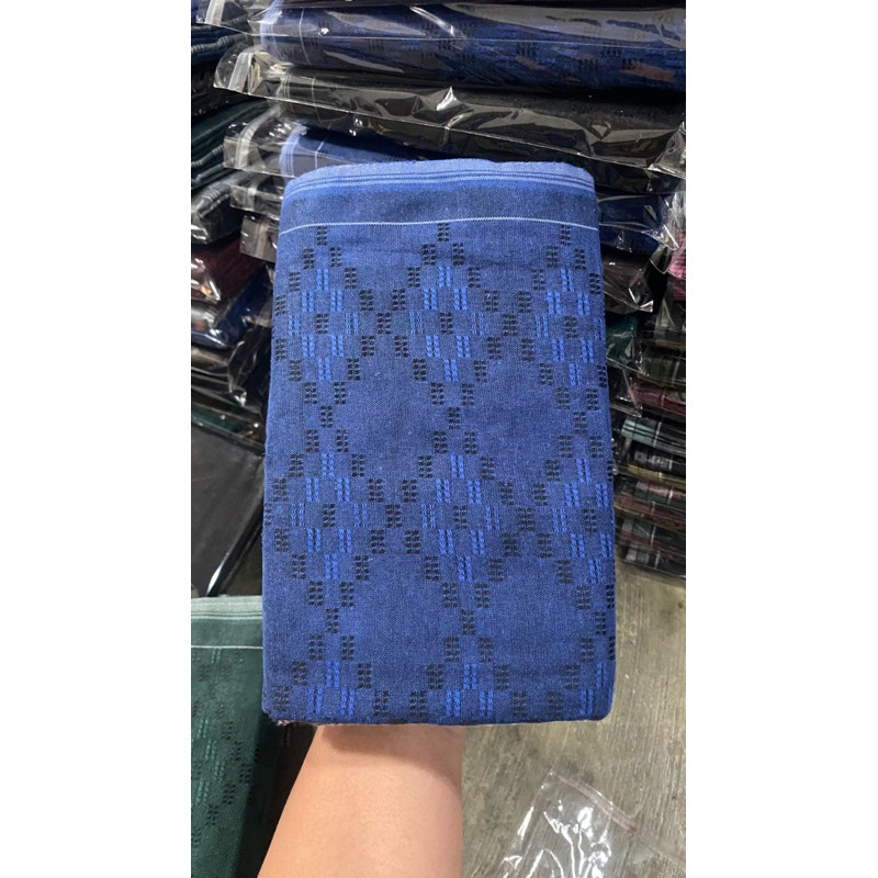 Promo  Sarung Tenun Pilih Warna Motif Dongala Super