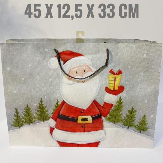 

:::::::] Paper Bag Natal Sedang Tidur, Goodie Bag, Kantong Kertas, Packing Kado