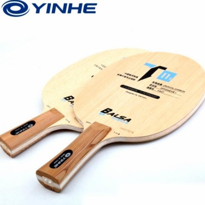 Yinhe T11S - Kayu Pingpong Carbon Blade Bet Bat T-11S