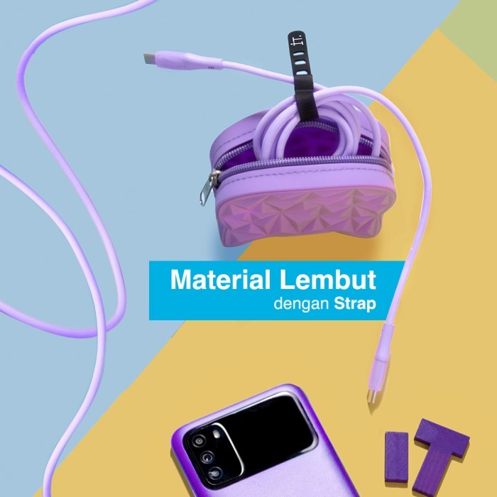 It Trans Silica Cable Usb C To Lightning Mfi - Mint