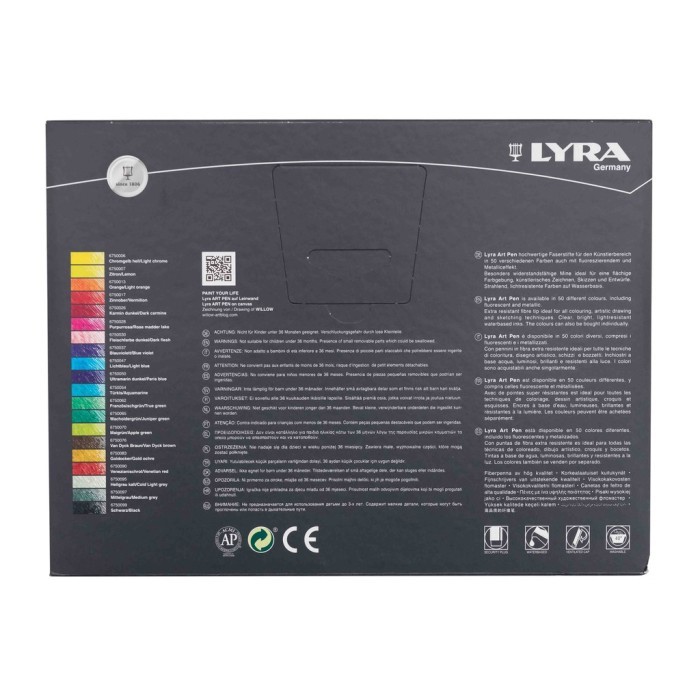 

LYRA ARTPEN METAL BOX 20PCS