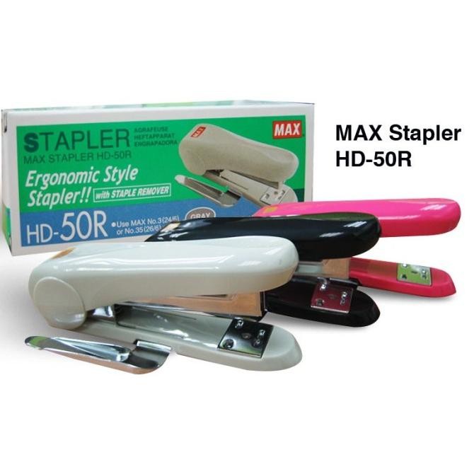 

] Stapler MAX Besar HD-50, Stapels, Jepretan Kertas