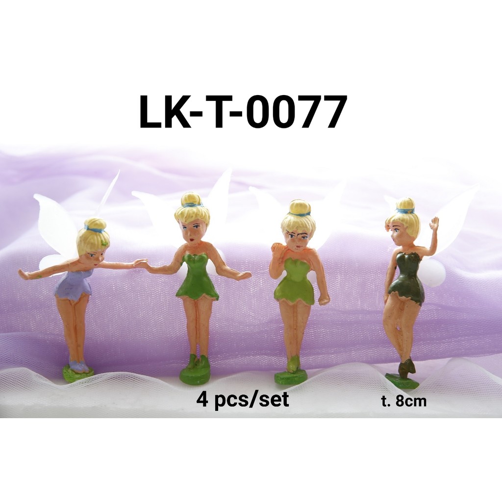 LK-T-0077 Topper mainan KARAKTER lokal Tinkerbell  (MAINAN LOKAL)